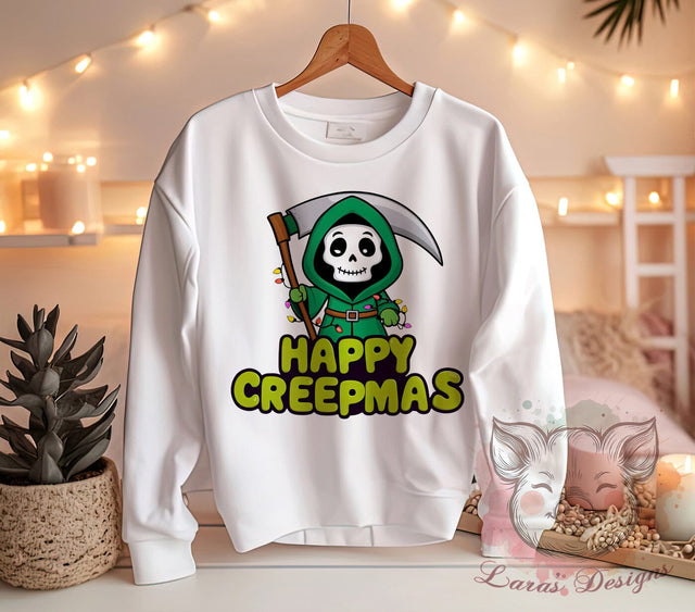 Skeleton Art, Creepmas Design, Sarcastic Holiday, Christmas PNG, Funny Skeleton, Holiday Sublimation, Dark Humor, Digital Download Sublimation Lara' s Designs 