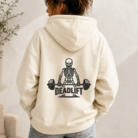 Skeleton Deadlift Embroidery Design – Weightlifting Machine Embroidery File, Gym Skeleton Barbell, Fitness Workout Design Embroidery/Applique DESIGNS PatternFeed8 