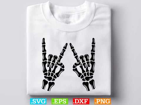 Skeleton Rock Svg Bundle, Skeleton Hands svg SVG Creativeart88 