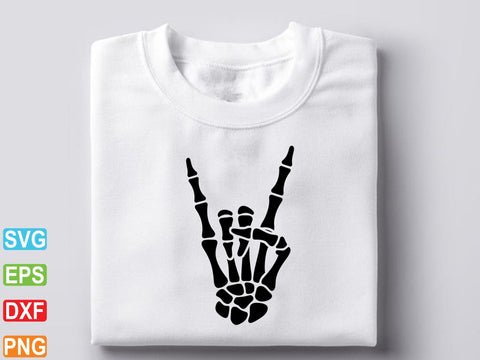 Skeleton Rock Svg, Skeleton Hands svg SVG Creativeart88 