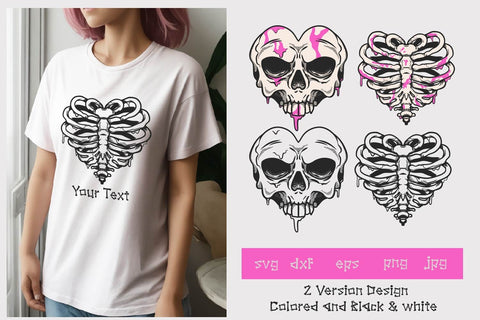 Skeleton valentine love, Bundle. svg & sublimation SVG dadan_pm 