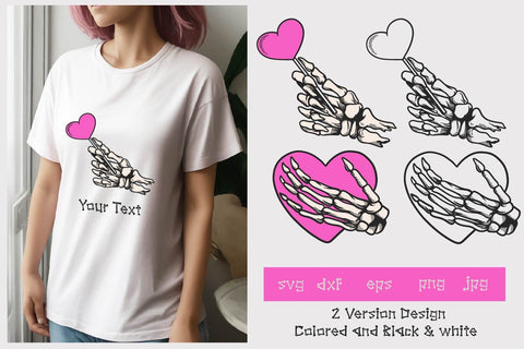 Skeleton valentine love, Bundle. svg & sublimation SVG dadan_pm 