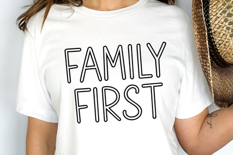 Skinny Outline Font - Modern Minimalist, Tall Font SVG OTF, Outline Letters Svg, Cricut Fonts, Silhouette Cut Files SVG TonisArtStudio 