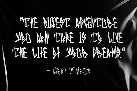 Skinny Street - One line Graffiti Font Included Font Mozzatype 