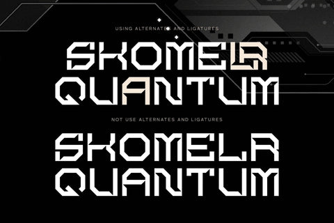 Skomelr Quantum Typeface Font Storytype Studio 