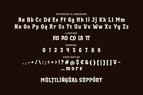 Skopera - Coffee Display Font Font twinletter 