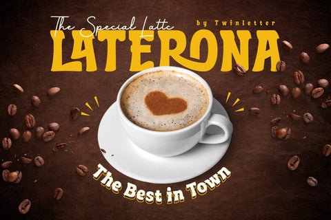 Skopera - Coffee Display Font Font twinletter 