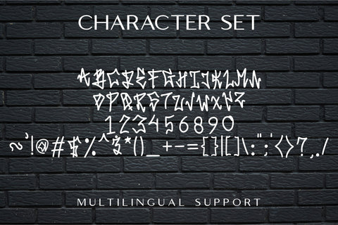 Skulk Stroke Font Dm Letter Studio 