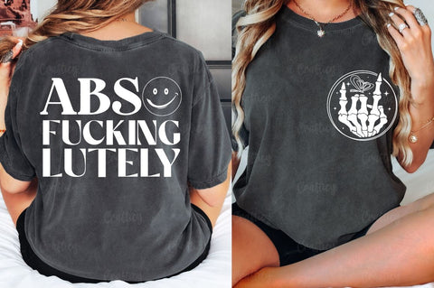 Skull hand Front and Back SVG T shirt Design SVG Designangry 