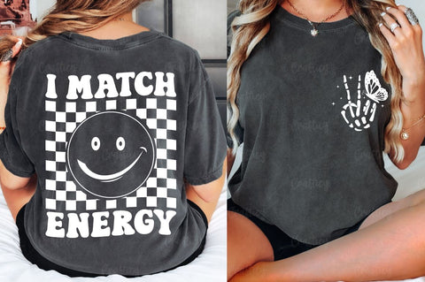 Skull hand Front and Back SVG T shirt Design SVG Designangry 