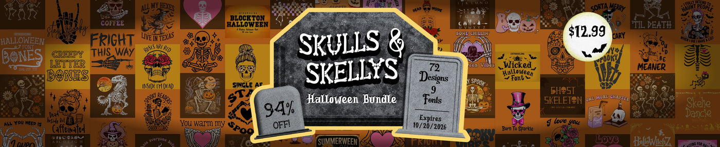 Skulls & Skellys Halloween Bundle [Reg $258] 94% off