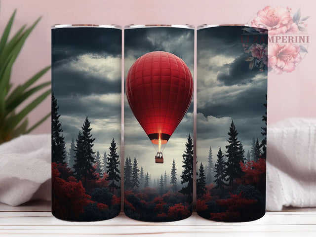Sky Journey Balloon Festival Tumbler, Adventure Travel Cup, Sky Journey Design, Wanderlust Present, Air Travel Gift, Flying Adventure Cup, Balloon Lover Tumbler Sublimation Li Zamperini 