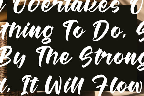Skyfire Nightfall - Handwritten Script Font Font Letterena Studios 