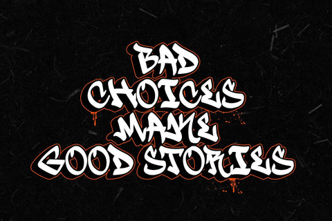 Skyfow - A Handwritten Monoline Graffiti Font Mozzatype 