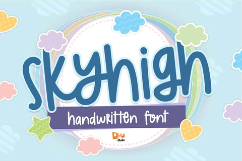 Skyhigh Font Font Dm Letter Studio 