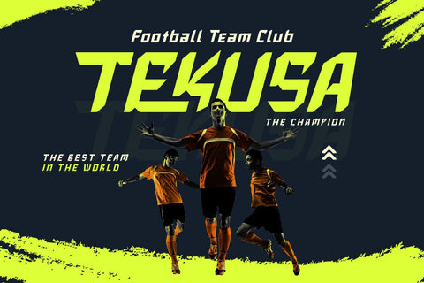 Slaxing - Sporty Display Font Font twinletter 