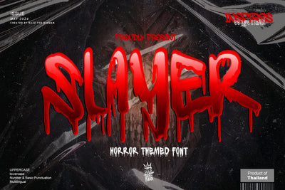 Slayer Font BB Digital Arts 