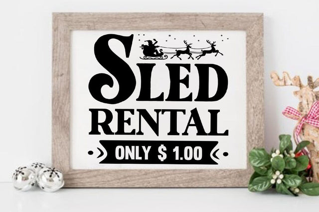 Sled rental only $ 1 00 SVG Angelina750 