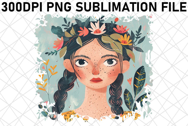 Sleek Lady PNG Design - Sublimation Sublimation afrosvg 