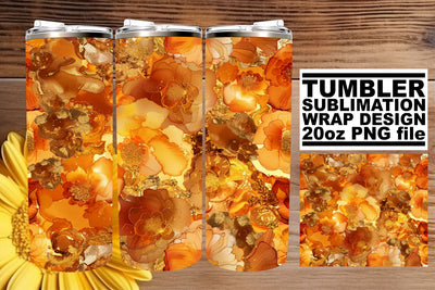 Sleek Marble Design Sublimation Tumbler Wrap - 20oz Sublimation afrosvg 