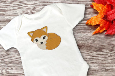 Sleeping Fox Mini Embroidery Embroidery/Applique DESIGNS Risa Rocks It 