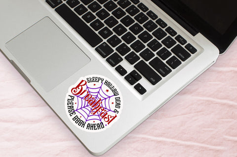 Sleepy hollow dead & Stickers Design Sublimation Regulrcrative 