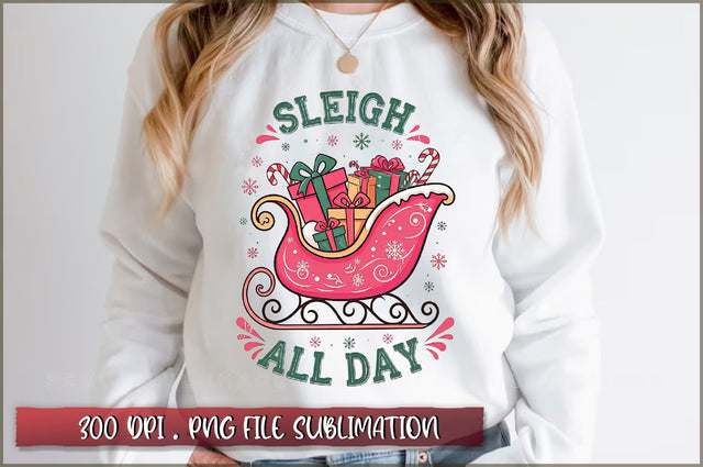 Sleigh all day Sublimation Sublimation Shetara Begum 