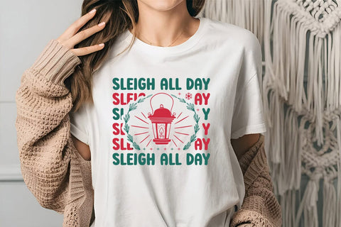 Sleigh All Day SVG Angelina750 