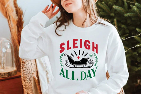 Sleigh All Day SVG Angelina750 