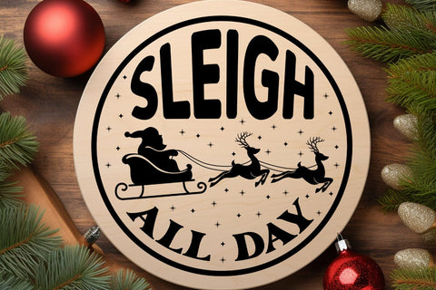 Sleigh All Day SVG Angelina750 