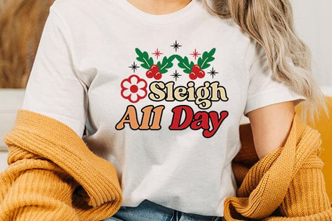 Sleigh all day SVG Angelina750 