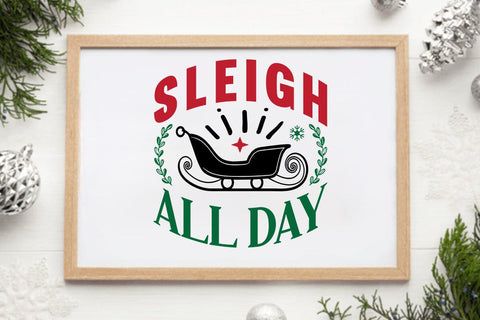 Sleigh All Day SVG Angelina750 