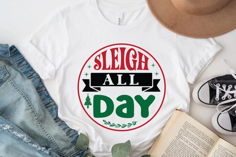 Sleigh all day SVG Angelina750 