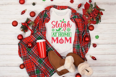 Sleigh at home mom SVG Design SVG Designangry 