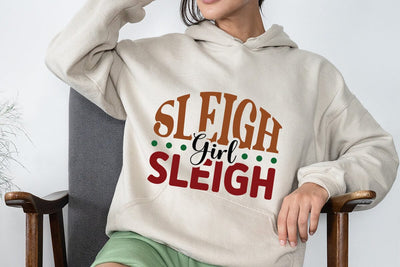 Sleigh Girl Sleigh SVG Angelina750 