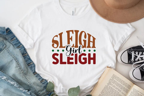 Sleigh Girl Sleigh SVG Angelina750 
