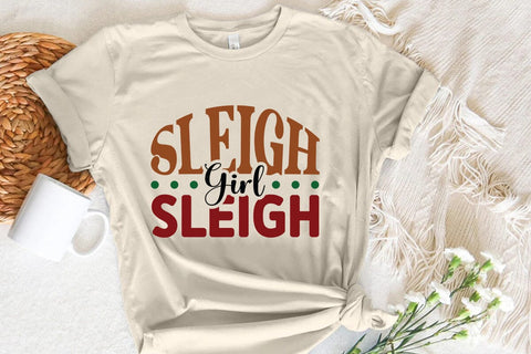 Sleigh Girl Sleigh SVG Angelina750 