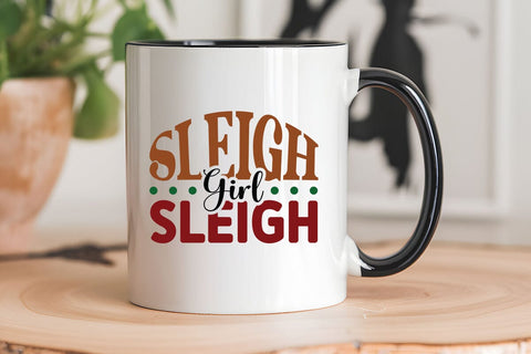 Sleigh Girl Sleigh SVG Angelina750 