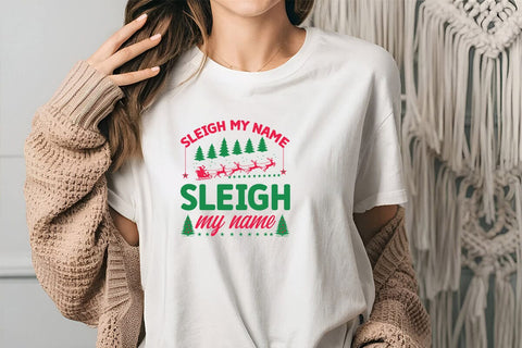 Sleigh My Name Sleigh My Name SVG Angelina750 