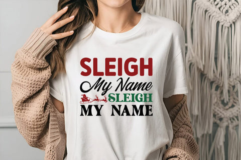 Sleigh My Name Sleigh My Name SVG Angelina750 