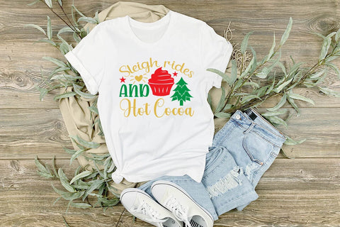 Sleigh rides and hot cocoa SVG Angelina750 