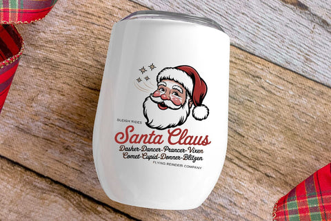 sleigh rides santa elaus dasher dancer prancer vixen comet cupid donner blitgen SVG Angelina750 