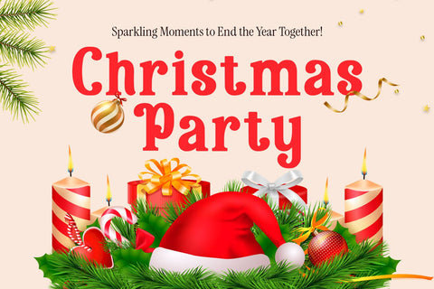 Sleighbells - Christmas Font Font Mozarella 