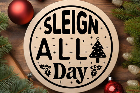 Sleign All Day SVG Angelina750 