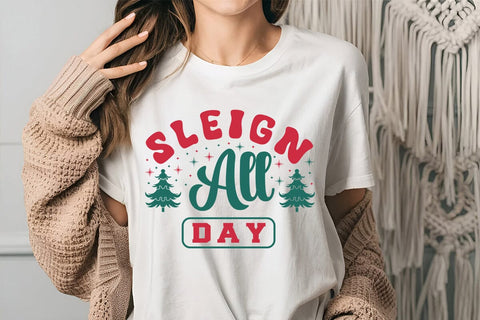 Sleign All Day SVG Angelina750 