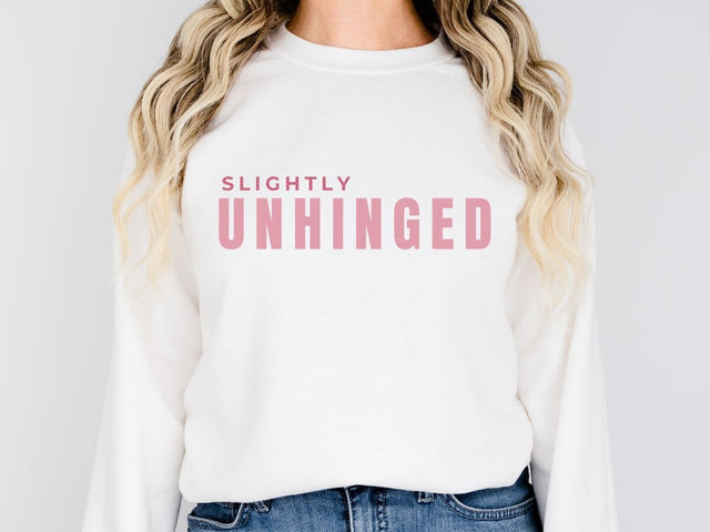 Slightly Unhinged – Digital Download SVG SVG So Fontsy VIP Design Shop 
