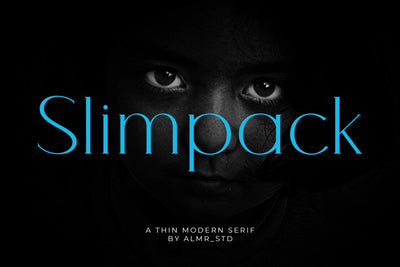 Slimpack - Display Serif Font studioalmeera 