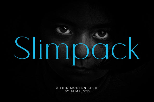 Slimpack - Display Serif Font studioalmeera 