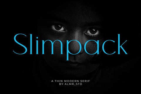 Slimpack - Display Serif Font studioalmeera 