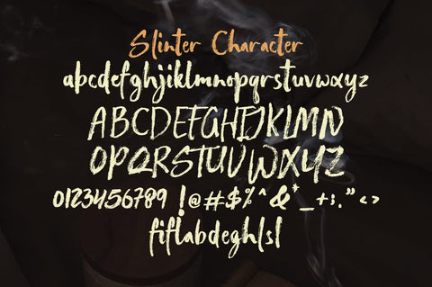 Slinter Font gatype 